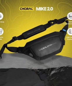 Choral Mike 2.0 Waistbag | Tas Pinggang | Tas Pria Wanita | Tas Anti Air