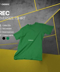 Choral Rec Tshirt Oversize | Tshirt | Tshirt Oversize | Kaos | Kaos Pria