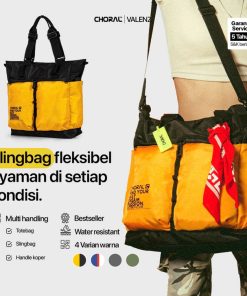 Choral Valenz Shoulderbag | Sling Bag | Tas Selempang Pria | Tas Selempang | Tas Pria | Tas Kuliah
