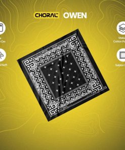 Choral Owen Scarf | Bandana | Slayer | Black