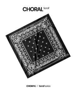 Alternative view of Choral Owen Scarf | Bandana | Slayer | Black