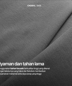 Alternative view of Choral Dos Polo Shirt | Polo Shirt | Polo Shirt Pria | Polo Tshirt