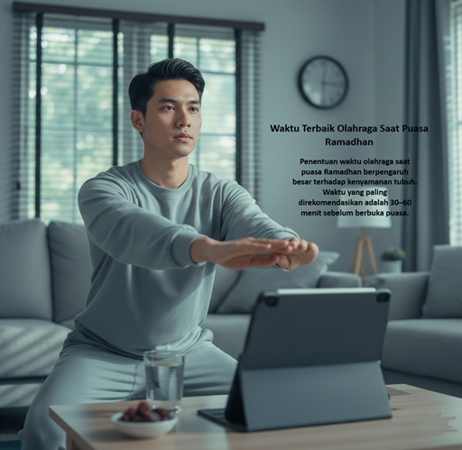 Waktu Terbaik Olahraga Saat Puasa Ramadhan