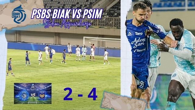 PSBS Biak vs PSIM 27 Februari 2026 Berlangsung Sengit di Stadion Maguwoharjo