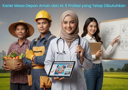 Karier Masa Depan Aman dari AI: 5 Profesi yang Tetap Dibutuhkan