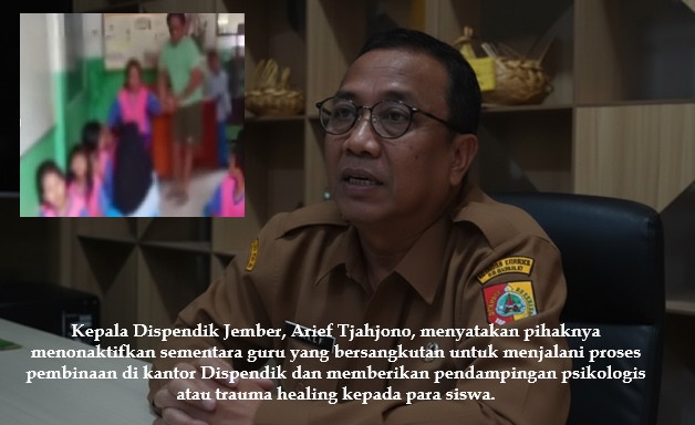 Oknum Guru Jember Telanjangi 22 Siswa