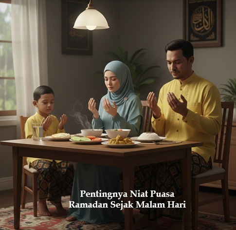 Pentingnya Niat Puasa Ramadan Sejak Malam Hari