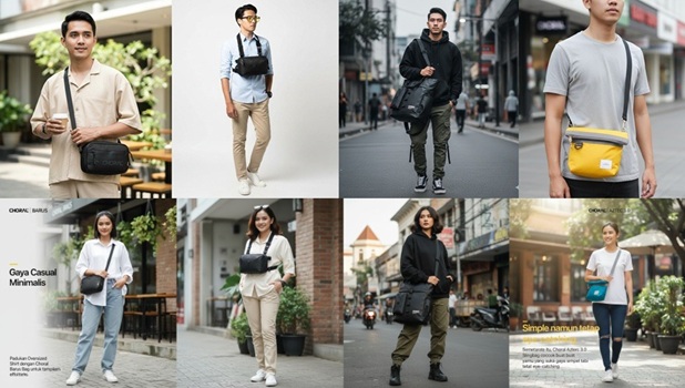 Inspirasi Mix and Match Outfit Unisex