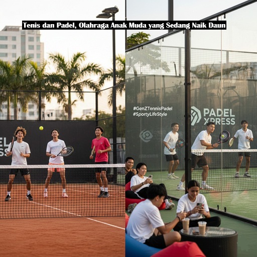 Tenis dan Padel, Olahraga Anak Muda yang Sedang Naik Daun