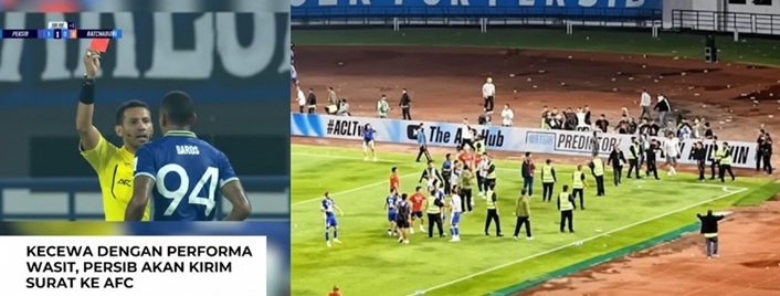 Ricuh Persib vs Ratchaburi 18 Februari 2026 Usai Laga ACL2