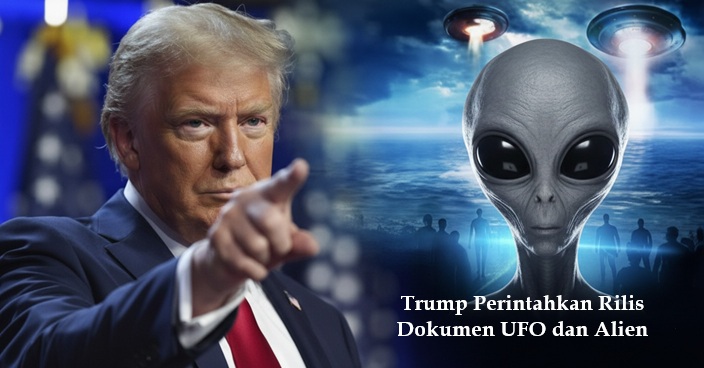 Trump Perintahkan Rilis Dokumen UFO dan Alien