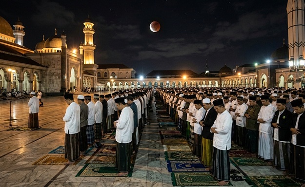 Amalan yang Dianjurkan Saat Gerhana Malam Ramadan