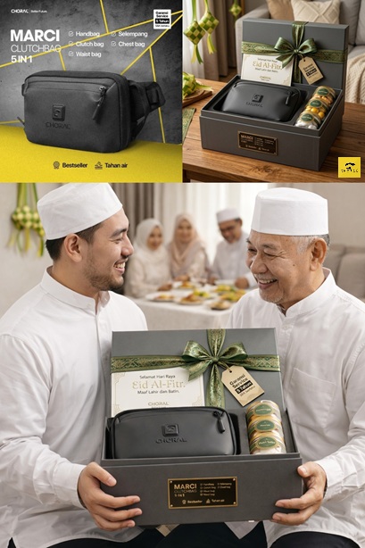 Tas Choral Marci Multi Handling yang Modern dan Serbaguna