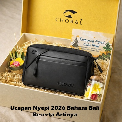 Ucapan Nyepi 2026 Bahasa Bali Beserta Artinya