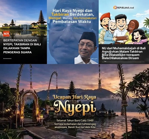 Imbauan Muhammadiyah Bali saat Nyepi dan Takbiran