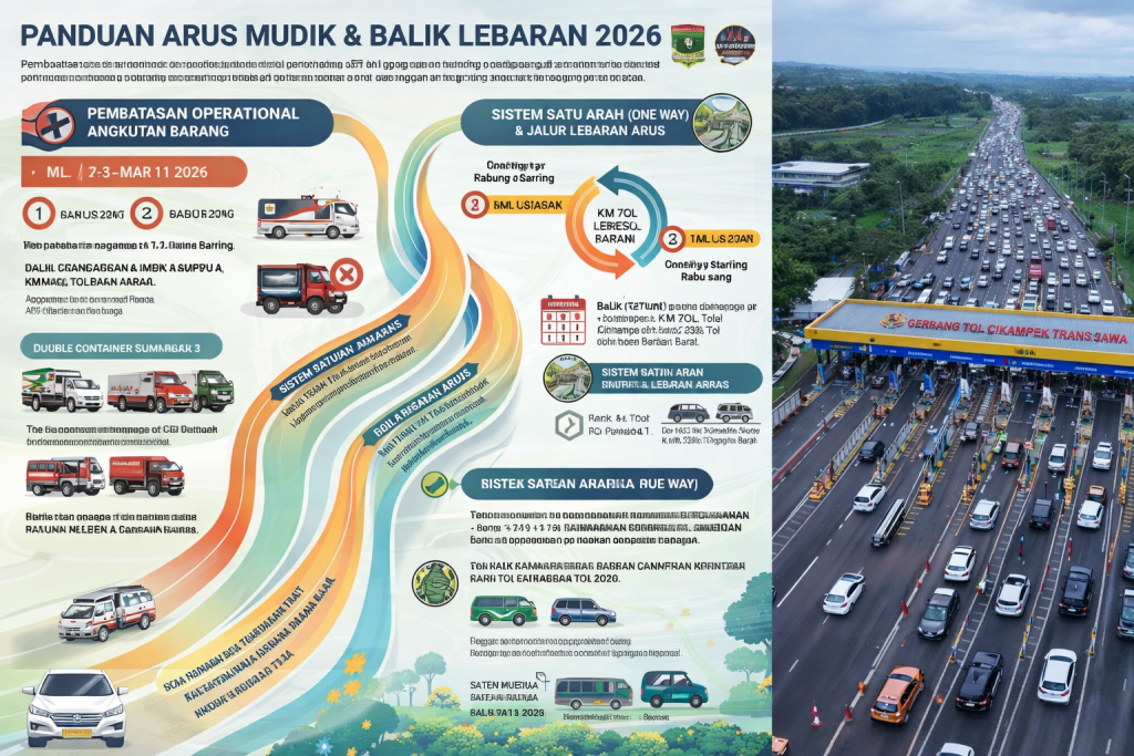 Dampak One Way Arus Mudik Terhadap Logistik
