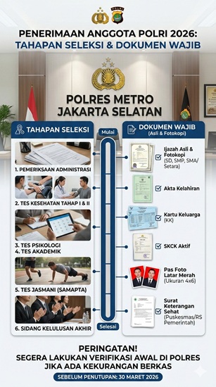 Tahapan Seleksi dan Dokumen Wajib