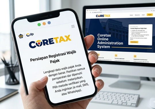 Akses Coretax untuk Pelaporan Pajak Online