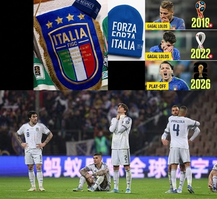 Italia Gagal Lolos ke Piala Dunia FIFA 2026